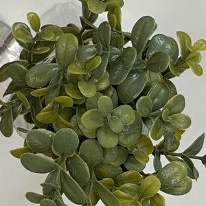 Artificial Faux Boxwood Sprigs TWO bags of 16 each